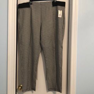 Houndstooth Print Pants